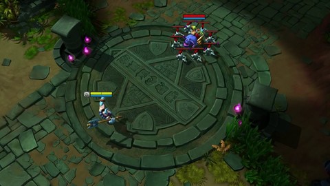 Présentation du héros Ace du MOBA Strife