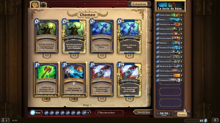 Guide de jeu : débuter avec un deck chaman sur HearthStone