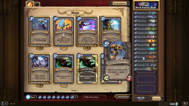 Guide de jeu : débuter avec un deck mage sur HearthStone