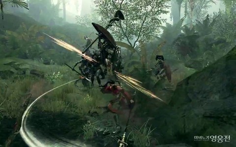 Aperçu du gameplay in-game de Lynn dans Mabinogi Heroes