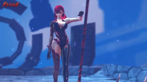 Aperçu du gameplay de la valkyrie Yoran de Kritika