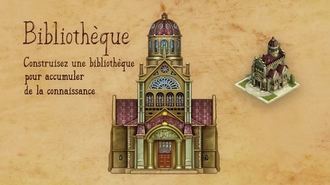 Aperçu des "monuments" d'Anno Online