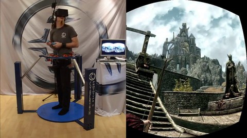 Immersion complète sur Skyrim avec l'Oculus Rift, entre autres