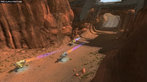 Bande-annonce pré-alpha de Quantum Rush