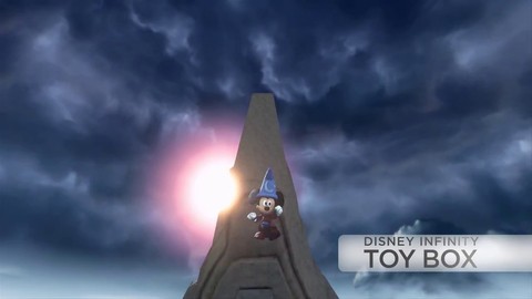 Aperçu de "Mickey l'apprenti sorcier" dans Disney Infinity