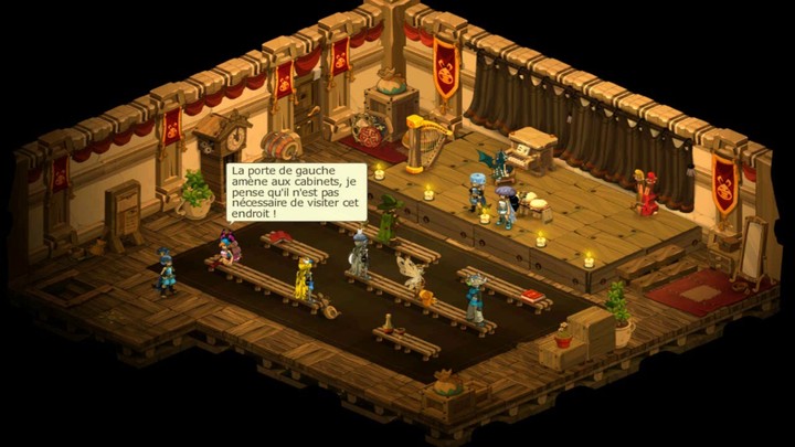 La visite de Lhambadda dans Dofus, avec Seria