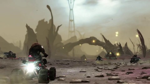 Pleins feux sur les retombées d'arches du Fléau de l'ouest de Defiance