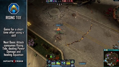 Champions du MOBA Infinite Crisis : Aquaman