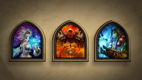 Héros animés de Hearthstone