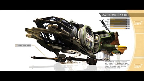 Présentation du modèle 2944 Aurora Legionnaire de Star Citizen