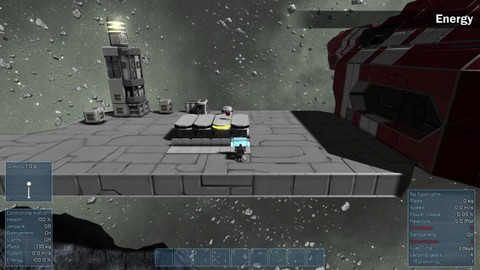 Présentation du mode survie de Space Engineers