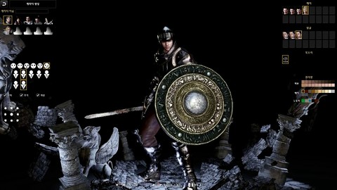 Aperçu du système de création des personnages de WolfKnights Online