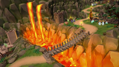 Aperçu du monde Pirate de LEGO Minifigures Online (VF)