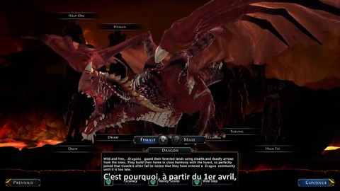 Présentation des dragons sur Neverwinter, nouvelle race jouable (VOSTFR)