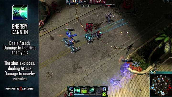 Champions du MOBA Infinite Crisis : Blue Beetle (VOSTFR)