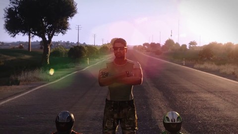 Du karting sur la simulation de guerre Arma III
