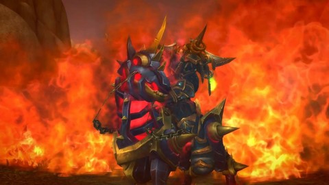 Monture World of Warcraft : la méca-cavale de cauchemar