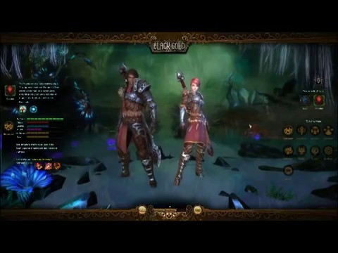 Aperçu de l'éditeur de création de personnages de Black Gold Online