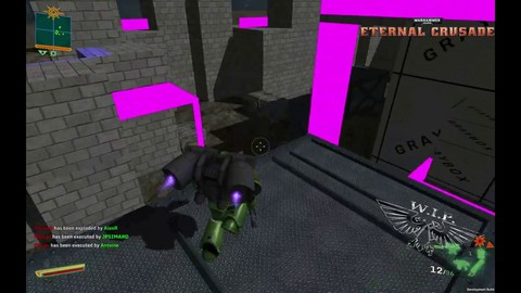 Aperçu d'une exécution sur Warhammer 40.000 - Eternal Crusade