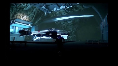 Conception du hangar astéroïde de Star Citizen