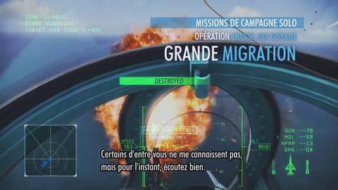 Bande-annonce de lancement d'Ace Combat Infinity