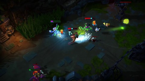 Présentation des bases du MOBA Strife