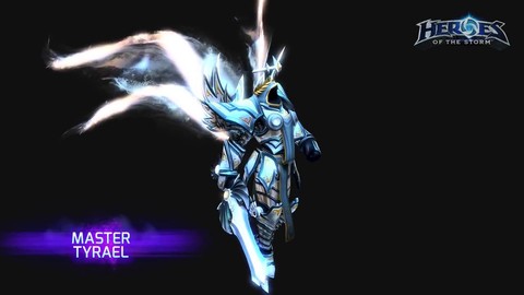 Modèles maîtres pour Zeratul, Tyrael, Tychus, Raynor, Luisaile et Nova dans Heroes of the Storm
