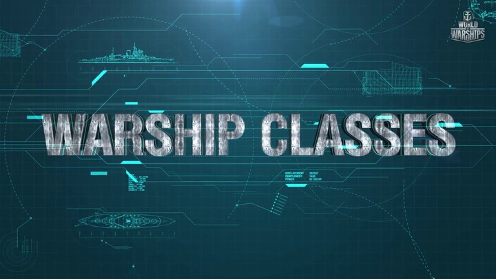 Les classes de World of Warships