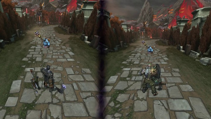 Aperçu des skins "Frankenhotep" et "The Re-Animated" d'Osiris dans Smite