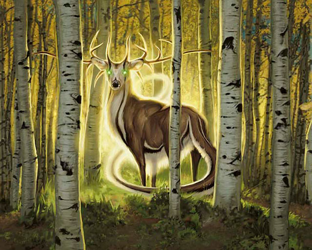 Illustration du Great Sable Stag