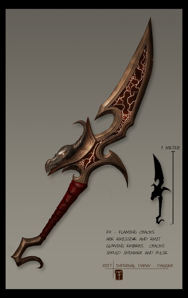 Concept Art Aurore Infernale patch 1.8 - Conceptartauroreinfernale InfernalDawn Dagger