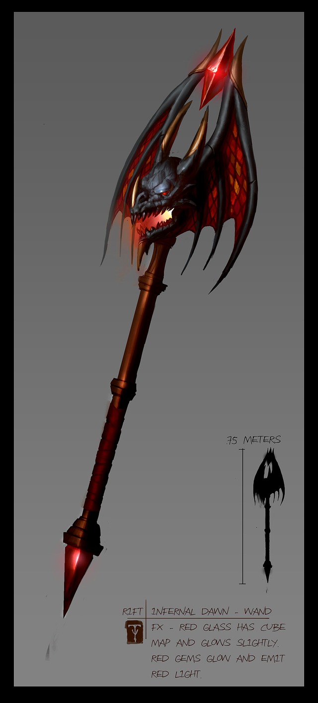 Concept Art Aurore Infernale patch 1.8 - Conceptartauroreinfernale InfernalDawn Wand