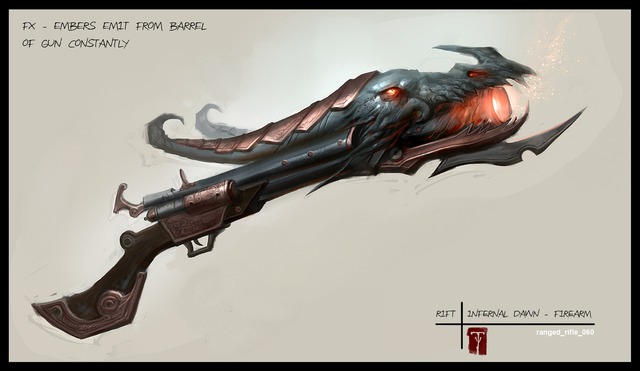 Concept Art Aurore Infernale patch 1.8 - Conceptartauroreinfernale InfernalDawn Firearm