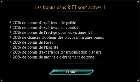 Rift - Rift sur Steam, le retour
