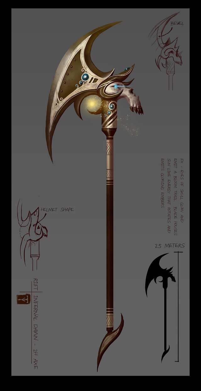 Concept Art Aurore Infernale patch 1.8 - Conceptartauroreinfernale InfernalDawn 2hAxe