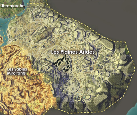 Carte des Plaines Arides