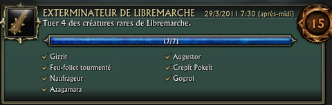 Rift - Libremarche : Exterminateur