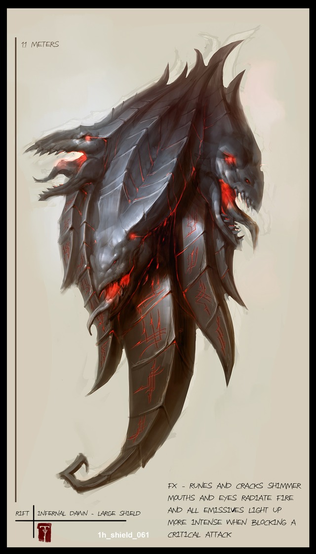 Concept Art Aurore Infernale patch 1.8 - Conceptartauroreinfernale InfernalDawn LargeShield