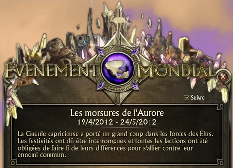 Rift - Mise à jour 1.8 : les Morsures de l'Aurore