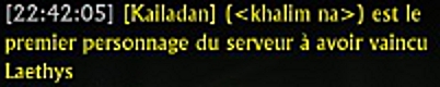Rift - Première victoire d'une guilde française contre Laethys