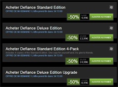 Defiance à -50% sur Steam : le jeu de base à (très) petit prix