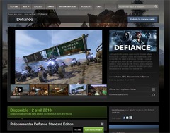Defiance désormais disponible sur Steam