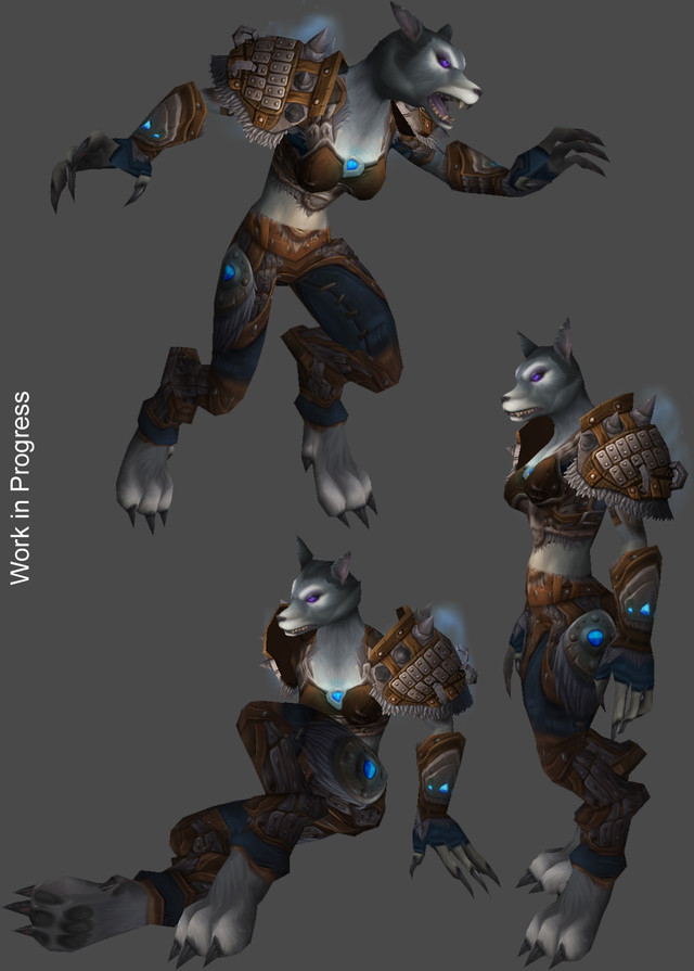 Worgen en mailles