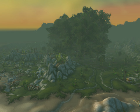 World of Warcraft - Bêta Cataclysm: Kalimdor vu du ciel