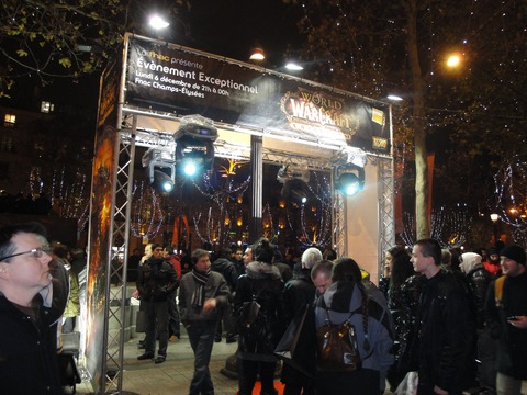 Cataclysm - Event des Champs Elysées