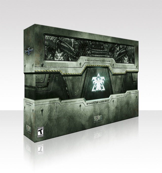 Packaging de l'édition Collector de StarCraft II
