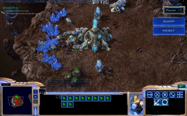 Jeu personnalisé : Maitre de Starcraft