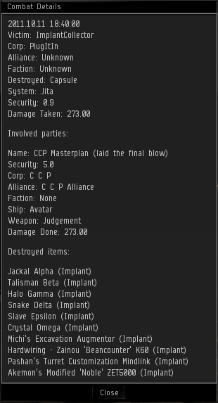 EVE Online - Qu'est-ce que vous avez dans la tête?