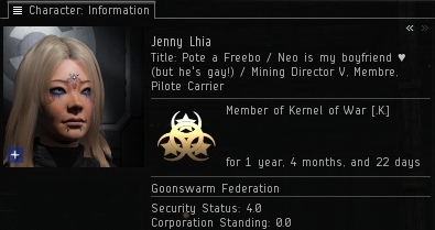 EVE Online - Jenny Lhia