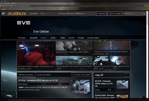EVE Online: Citadel - Vers la suppression du navigateur Internet intégré pour EVE Online